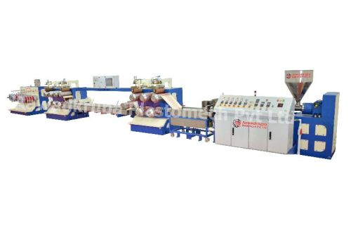 Semi Automatic Electric PP Monofilament Extrusion Plant, Color : Grey