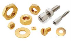 Polished Metal Brass Fasteners, Color : Golden