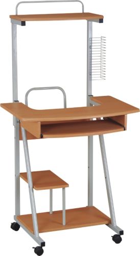 Wooden Steel Computer Desk, Shape : Rectangular