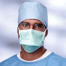 Non Woven Disposable Face Mask, For Clinic, Hospital, Pharmacy, Color : Blue