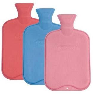 Plain Rubber Hot Water Bottles, Shape : Rectangular
