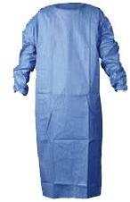 Plain Surgeon Gown, Color : Blue