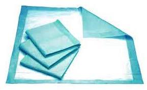 Plain Cotton Under Pad, Color : Light Green