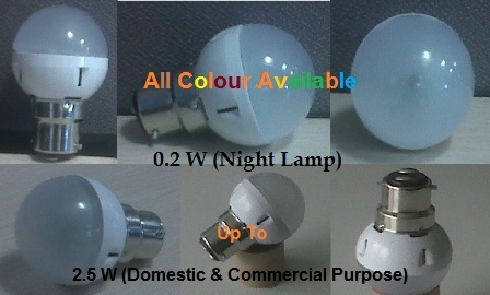 Led bulb, Power Consumption : 9W-18W