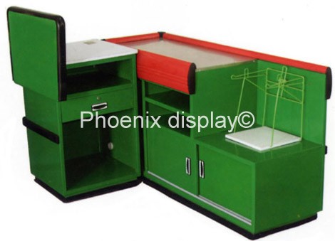 Metal Cash Desk Counter, Brand Name : Phoenix.