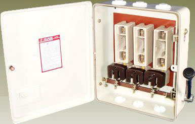 Shalabh Rewirable Switch Fuse Unit