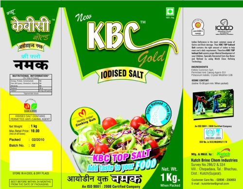 New KBC Gold Salt, Purity : 99%