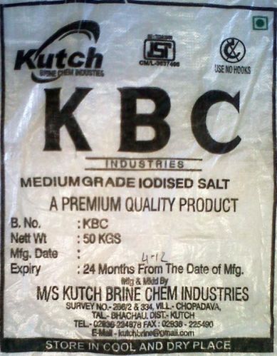 Refined Medium Salt, For Chemicals, Feature : Added Preservatives, Gluten Free, Low Sodium, Non Harmful