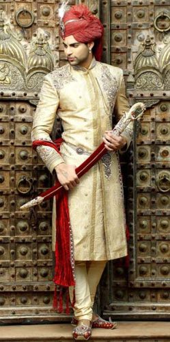 Ethnic Wedding Sherwani, Occasion : Reception