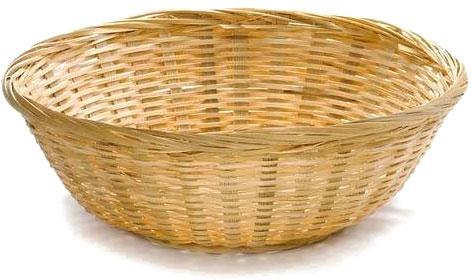 Round Bamboo Basket, For Kitchen, Feature : Easy To Carry
