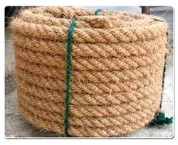 Plain Coir Rope, Color : Brown