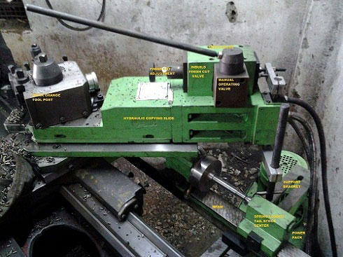 Hydraulic Copy Turning Attachment For Lathe