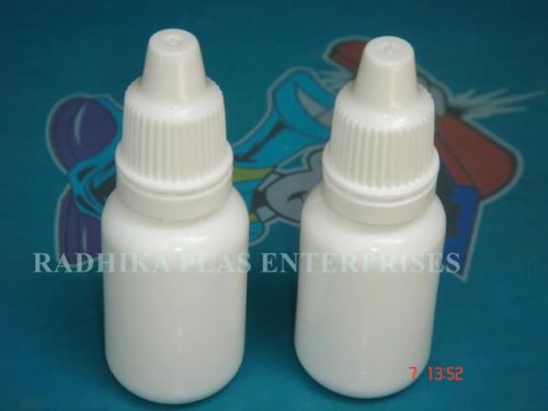 RADHIKA Plastic 15ml Dropper Bottles, For Pharma, Ayurvedic, Homeo Etc, Plastic Type : LDPE