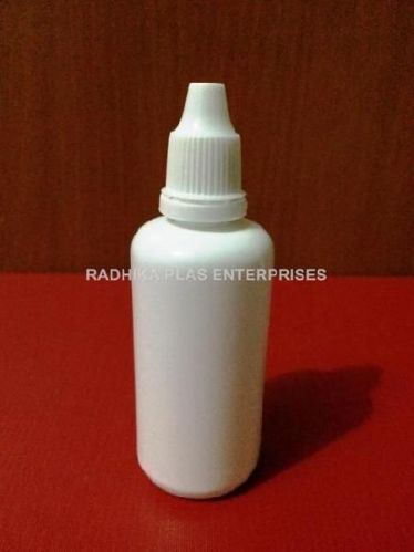 RADHIKA Plastic 50ml Dropper Bottles, For Pharma, Ayurvedic, Homeo Etc, Plastic Type : HDPE / LDPE