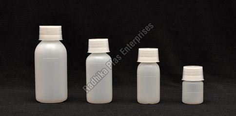 30ML-60ML Plastic Dry Syrup Bottles, For Pharma, Ayurvedic, Homeo Etc, Plastic Type : HDPE