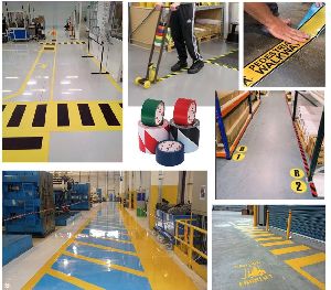 Floor Marking Tape, For Warehouses, Etc.