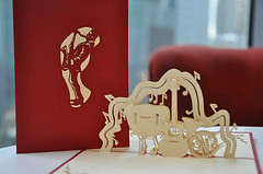 Music Instrument - Handmade 3D Greeting Card