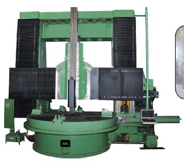 Color Coated Heavy Duty Vertical Turning Lathe Machine for Industrial