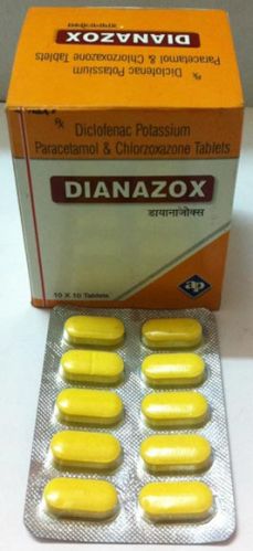 Diclofenac Potassium, Paracetamol