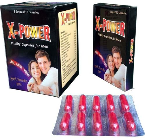 X-POWER CAPSULES., Shelf Life : 3 Years