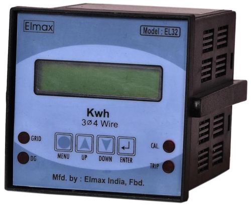 ELMAX Dual Energy Meter, Display Type : LCD