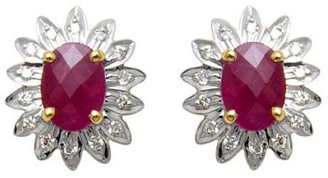 Ruby Earrings