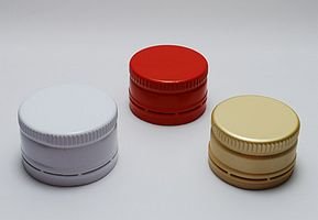 Aluminium Pilfer Proof Cap 22mm, 25mm, 28mm