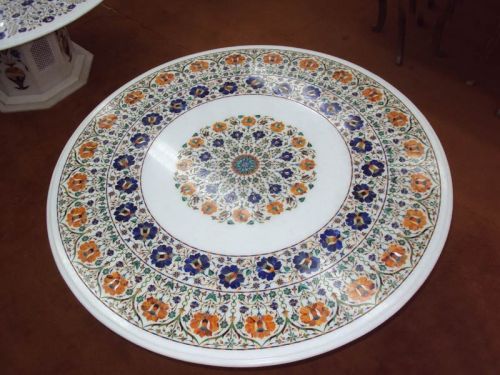 Marble Inlay Table Tops