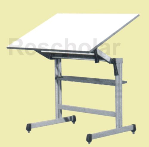 Polished Wood Drawing Table, Shape : Rectangular