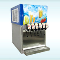 6 Valve Soda Fountain Machine