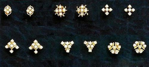 Diamond Studded Earrings