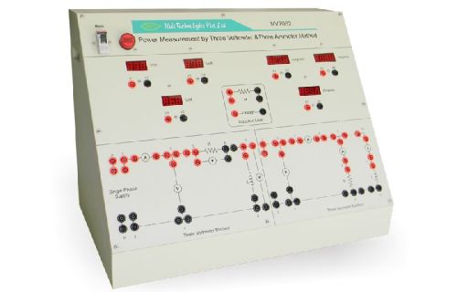 Power Measurement Three Voltmeter