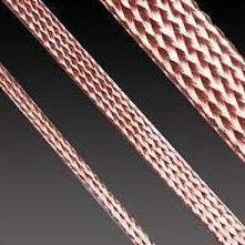 Braided Copper Wires, For Electric Conductor, Color : Brown