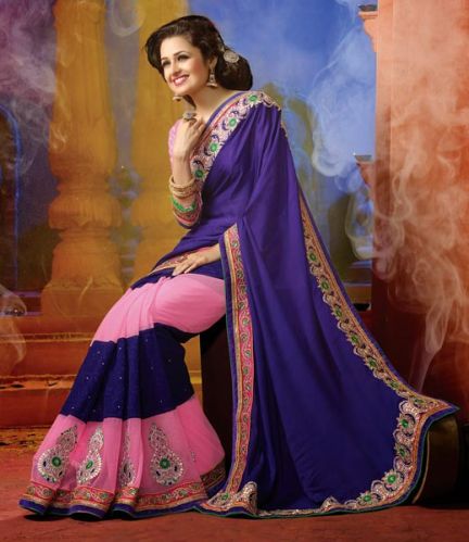 Bridal Wedding Designer Embroidery Saree