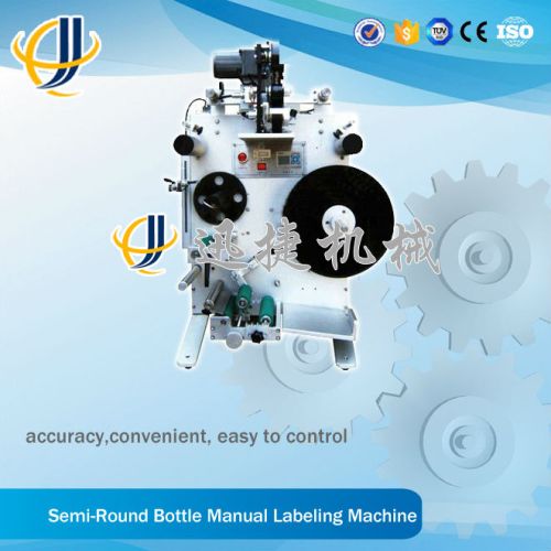 Semi-automatic Round Bottle Labeling Machines