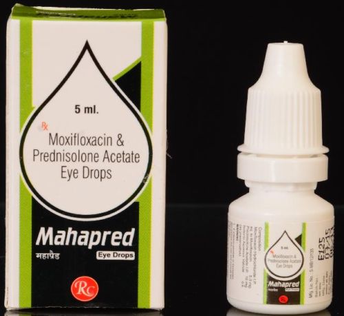 MAHAPRED (Moxifloxacin Prednisolone Eye Drops)