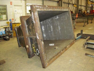 Fabricated Chute