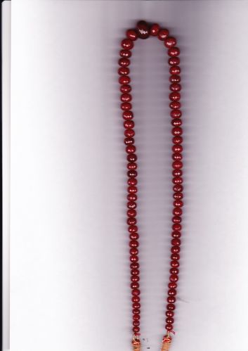 Ruby Cut Beads