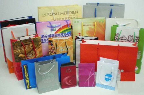 Printed Paper Bags, For Shopping Use, Technics : Attractive Pattern