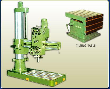 All Geared Radial Drill Machine