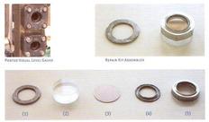 Mica Gasket Glass Assembly