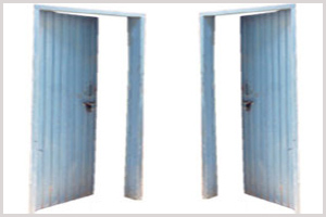 Square Pressed Steel Door, For Home, Feature : Good Quality