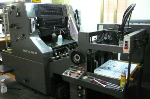 Automatic Heidelberg Printing Machine - (sorm 52x72) for Paper