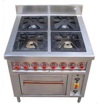 Four Burner Cooking Oven