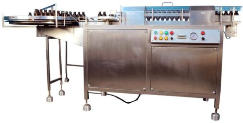 Automatic Air Jet Bottle Cleaning Machine