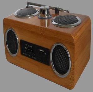 100% Bamboo Speaker
