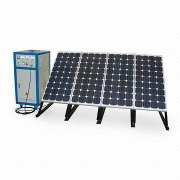 Solar Power System With 110/220V Output Voltage and 500W Peak Power, Suitable For Home Use