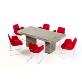 Saber Modern Concrete Dining Table