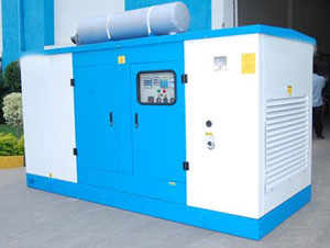 Automatic Ashok Leyland Diesel Generator, Color : Sky Blue, White