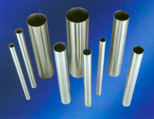 Round Stainless Steel Welded Pipes, Color : Silver